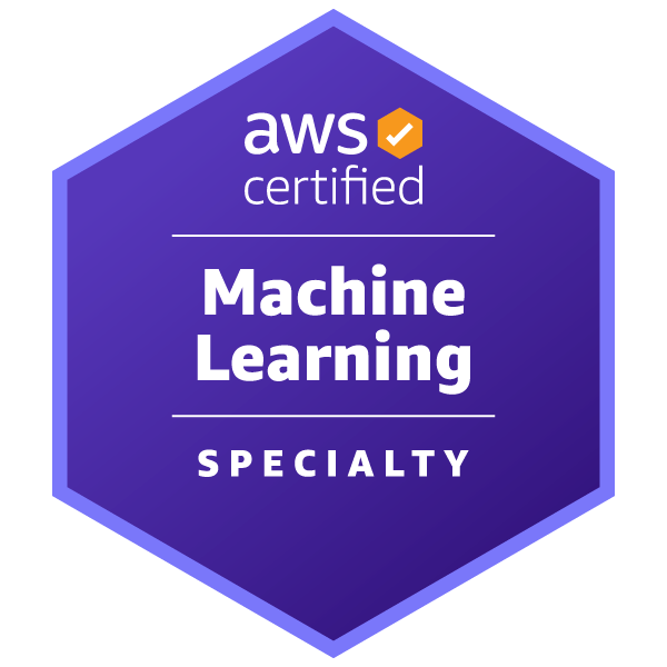 AWS AI/ML Specialty badge